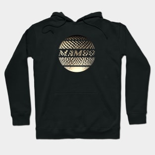 Golden disco ball with the inscription "Mambo". Hoodie